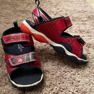 Toddler Spiderman sandals